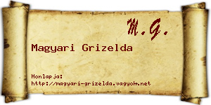 Magyari Grizelda névjegykártya